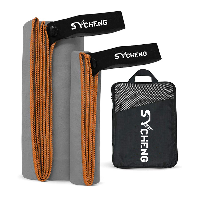 SYCHENG Camping Towel - Camping Accessories, Quick Dry Microfiber Towel for Travel, Hiking, Yoga, Workout, and Backpacking