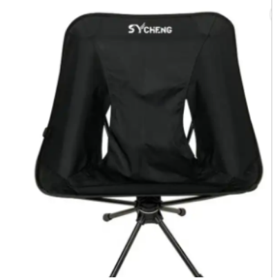 SYCHENG Wholesale New Camping Folding Chairs 360-Degree Swivel Chair Portable Travel Outdoor Beach Chair