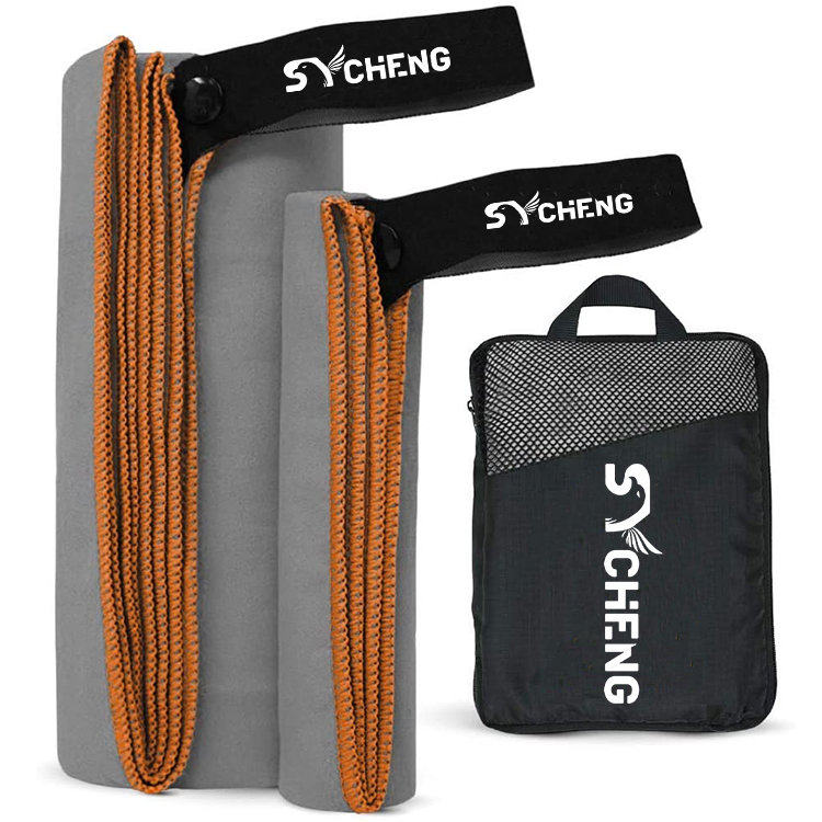SYCHENG Camping Towel - Camping Accessories, Quick Dry Microfiber Towel for Travel, Hiking, Yoga, Workout, and Backpacking
