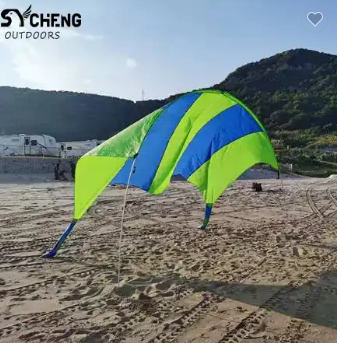 SYCHENG Camping UV sunshade upf30 sunshade quick assembly portable folding tent summer beach tent