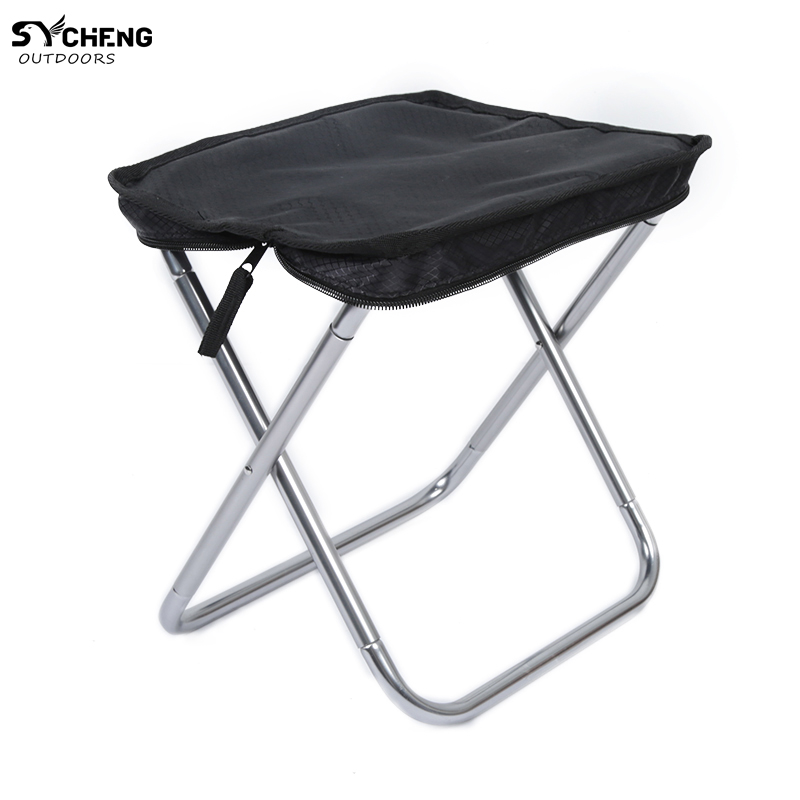 SYCHENG 2023 Outdoor Camping Folding Ultralight Chair Mini Lightweight Travel Chair for Adults Fishing Hiking Camping with Zipper Bag