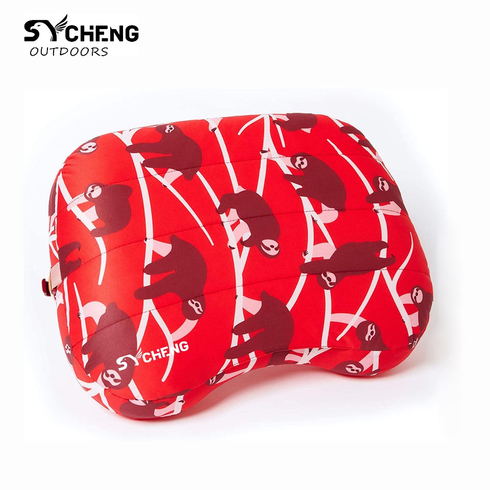 SYCHENG Factory direct sale can customize comfortable, compact memory foam debris camping trip pillow